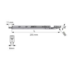 MACO ajtódugó bejárati ajtóhoz 255 mm