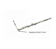 MACO biztonsági vízszintes középső rész 600-1050 mm szélességhez MULTI-TREND - Ezüst