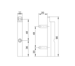 Winkhaus - csapágykészlet műanyag ablakokhoz