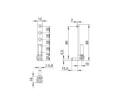 Winkhaus - csapágykészlet műanyag ablakokhoz