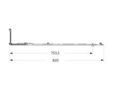 MACO - Egyrészes központi csavar MM 1500 1 VZ FFH/FFB 1.281-1.500