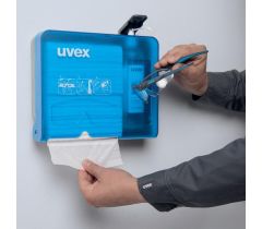 uvex szemüvegtisztító állomás