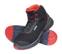 uvex 1 G2 piros magas szárú S3L FO SC SR