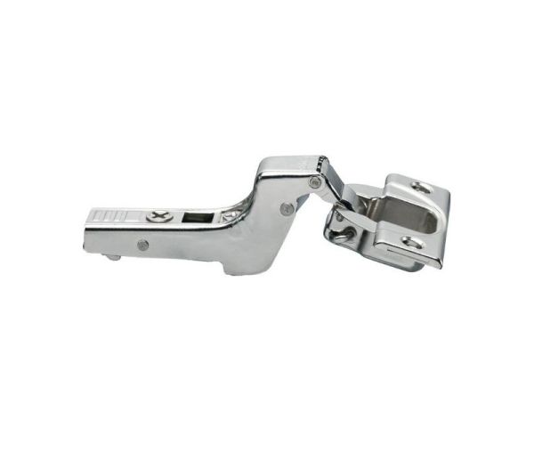 BLUM CLIP felső zsanér 110°, betétes, 18 mm-es hajlítás rugó nélkül, csavarok