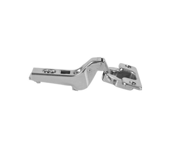 BLUM CLIP standard zsanér 100°, 18 mm hajlított, rugóval, csavarokkal