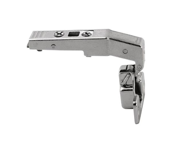 BLUM CLIP felső vége. 95°-os vakszögig, 3mm hajlított rugó nélkül, csavarok