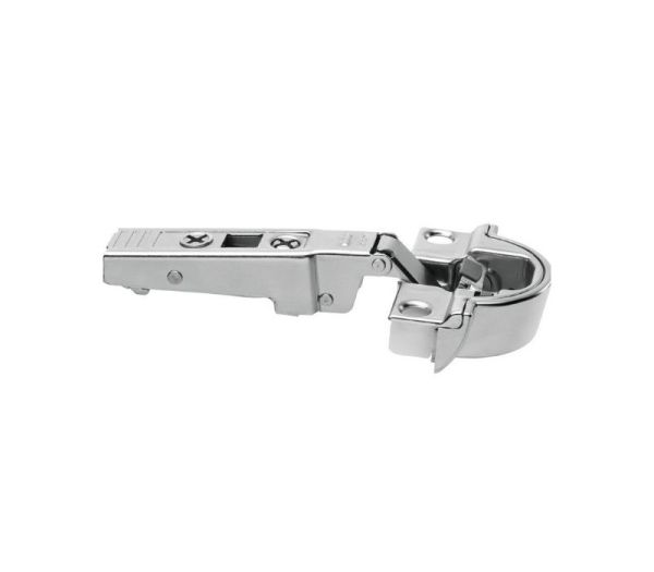 BLUM CLIP top BLUMOTION zsanér alumínium kereten 95°, egyenes, rugóval, csavarokkal