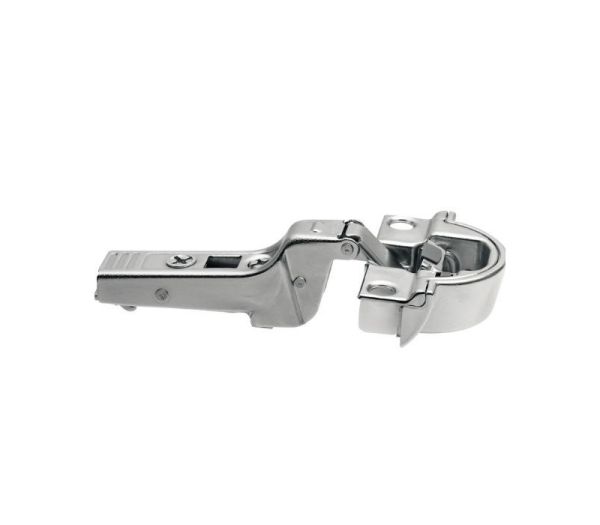 BLUM CLIP top BLUMOTION zsanér alumínium kerethez 95°, hajlított 9,5 mm, csavarok