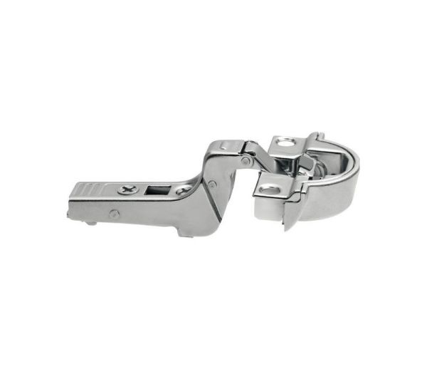 BLUM CLIP top BLUMOTION zsanér alumínium kerethez 95°, hajlított 18 mm, csavarok