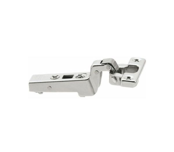 BLUM CLIP felső mini zsanér 94°, 18mm rugóval hajlítva, csavarokkal