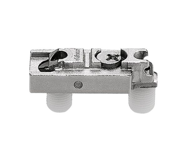 BLUM CLIP közvetlen rögzítő alátét excenterrel, rögzítési mélyedés, távolság 3 mm