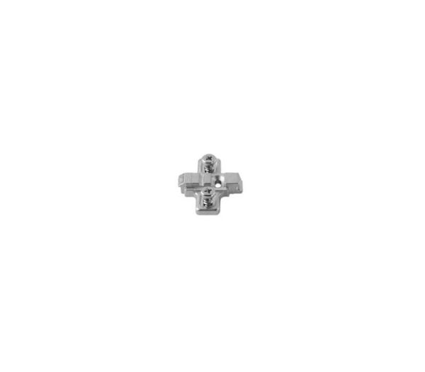BLUM CLIP keresztrögzítő alátét, elsődleges csavaros rendszer, VN: hosszú furat, 0 mm