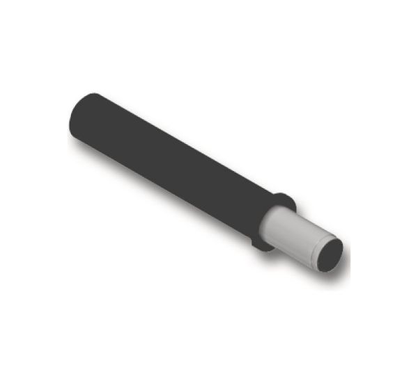 BLUM BLUMOTION 970 fogantyú felől fúrva, furat ø 10, szürke műanyag