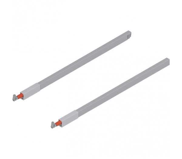 BLUM TANDEMBOX antaro hosszkorlát készlet, min 270 hossz, szürke