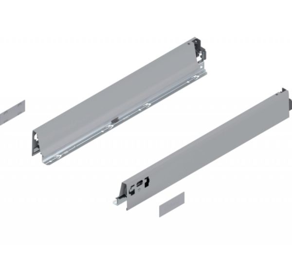 BLUM TANDEMBOX antaro oldal 378N, névleges hossz 400mm, acél, szürke