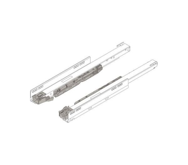 BLUM LEGRABOX karosszériasín BLUMOTION S, md 450 mm, 40 kg N,F magassághoz